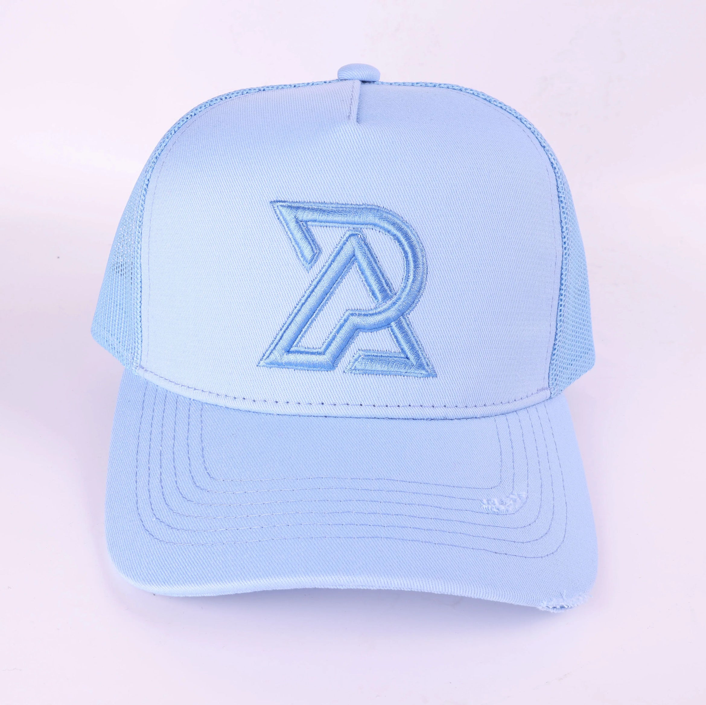 AR Logo Tucker Cap Ice Blue