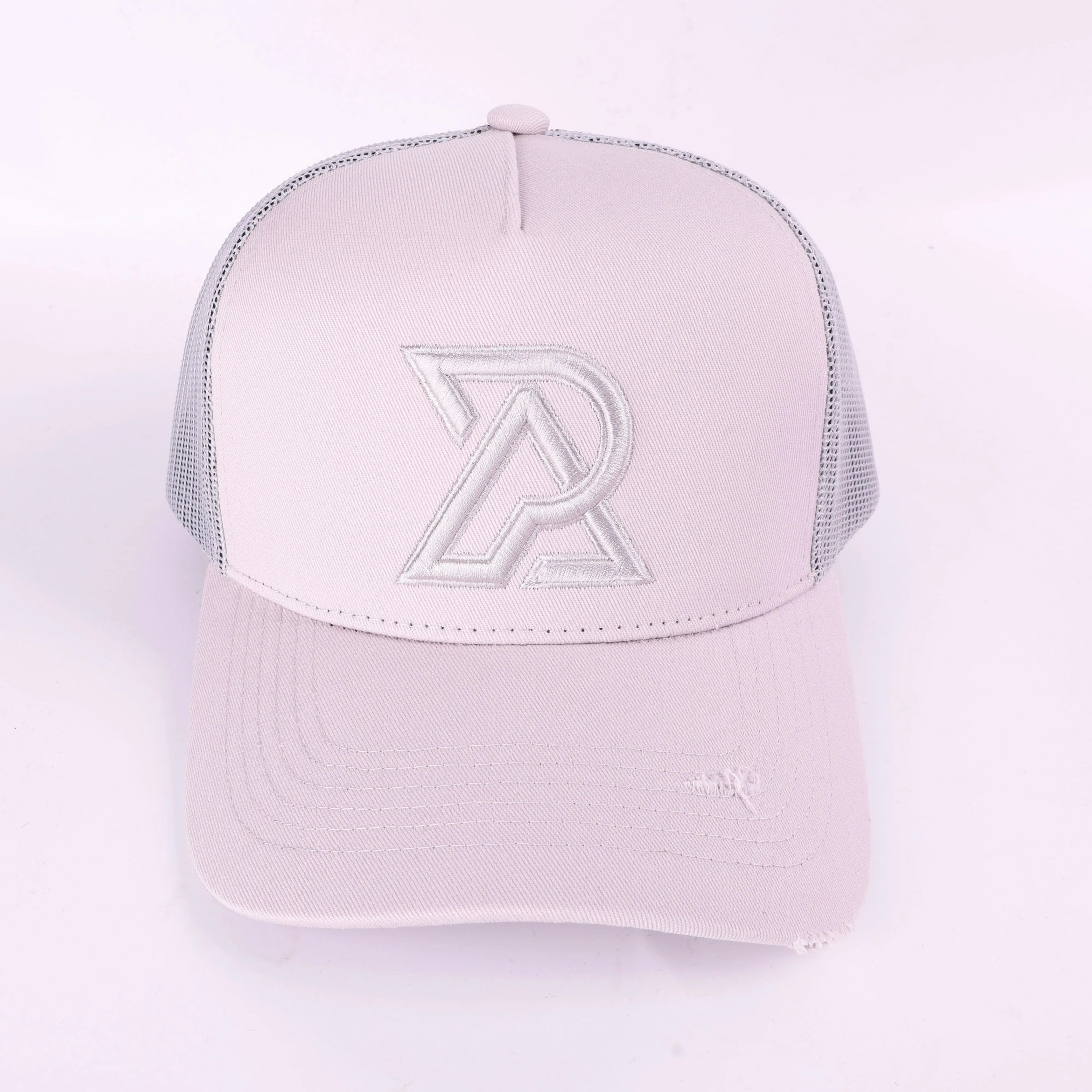 AR logo Tucker Cap cloud grey