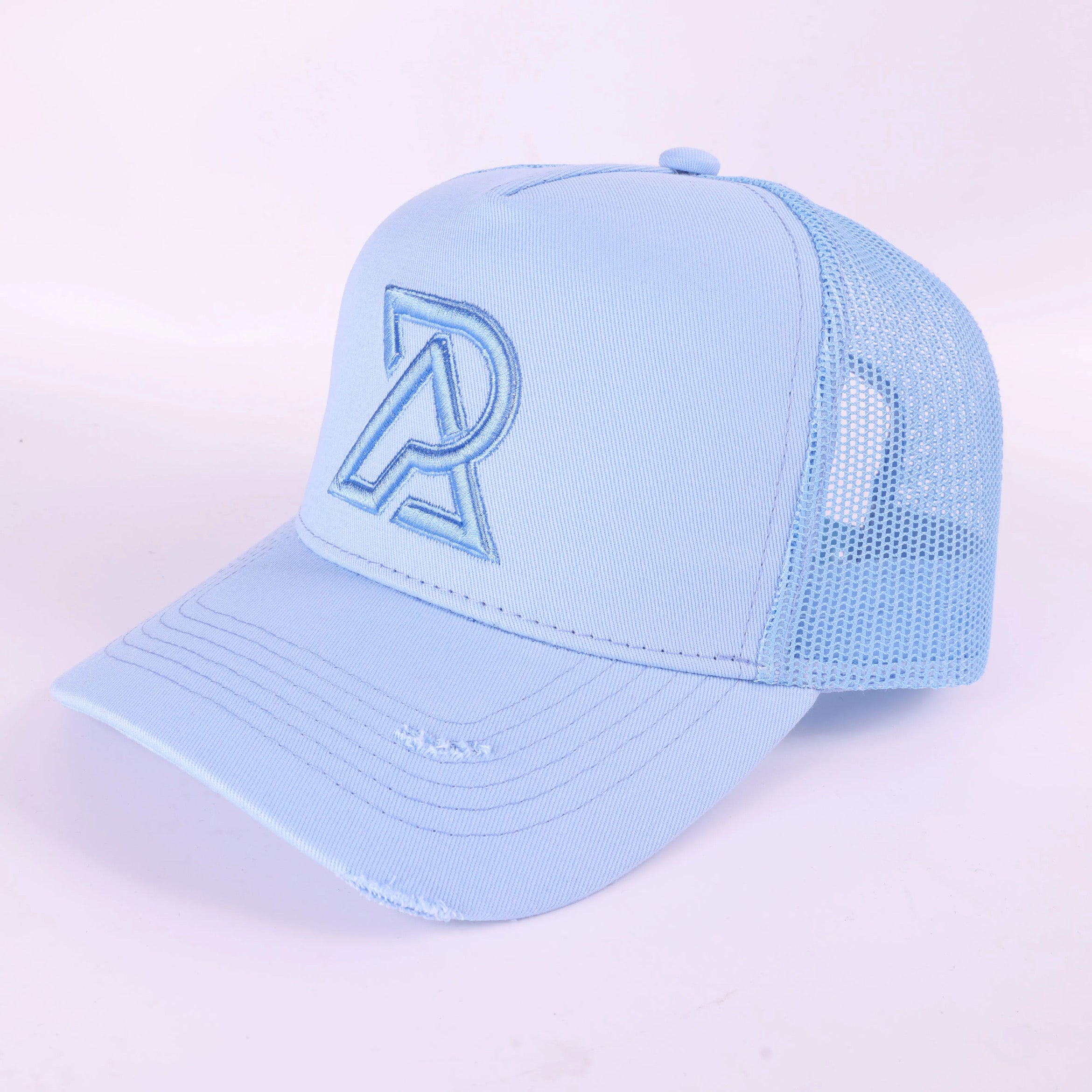 AR Logo Tucker Cap Ice Blue